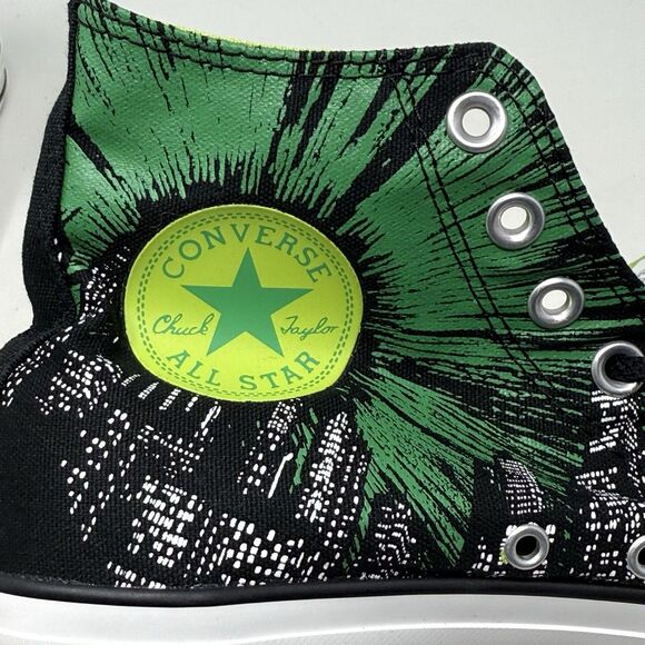 Converse All Star Hi DC Comics Green Lantern Shoes Mens 8 Womens 10 Graphic - Picture 12 of 16